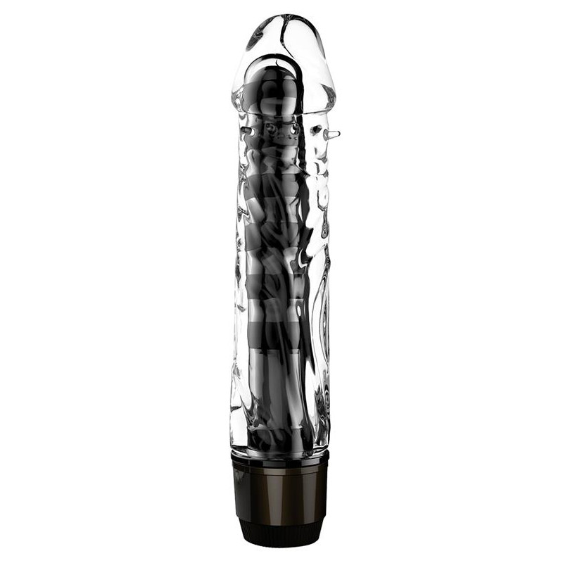 LATETOBED Gode vibrant Chris 14 x 3.3cm Transparent